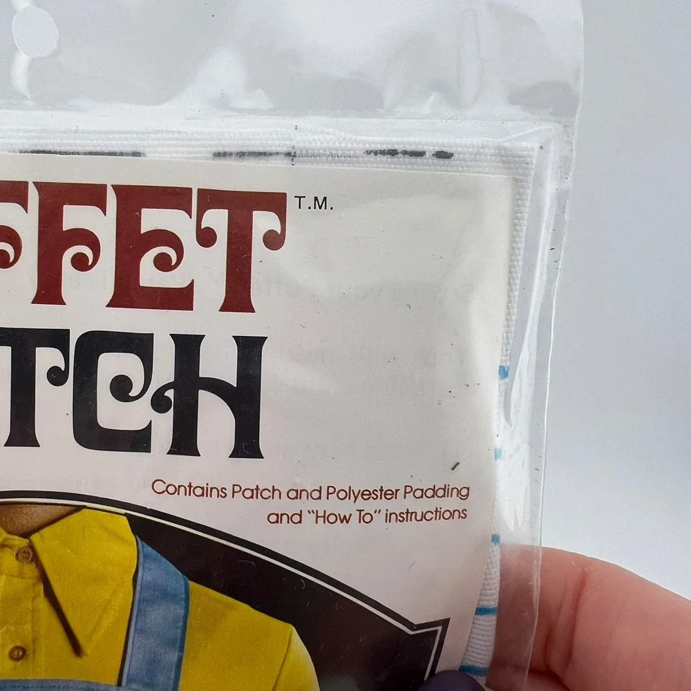 Vintage‎ Puffet Patch Flower Faces 791 Sealed Craft Kit Carousel Crafts